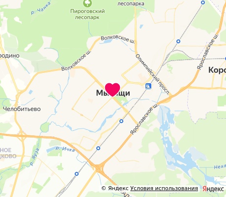 На карте
