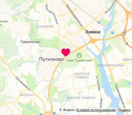 На карте