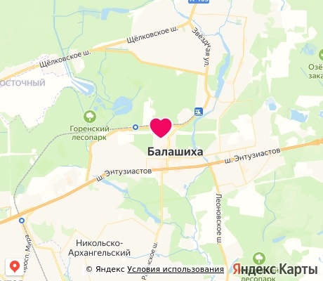 На карте