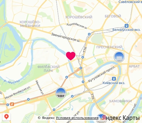 На карте