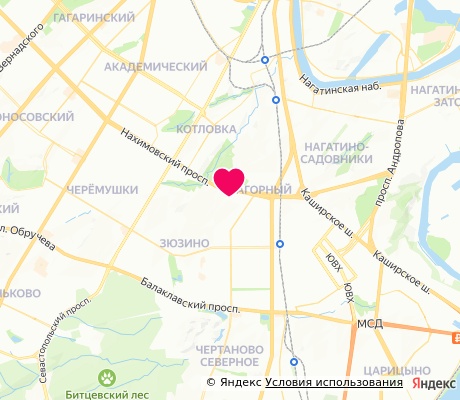На карте