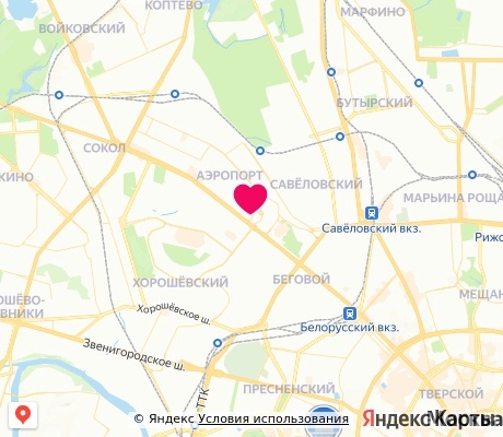 На карте