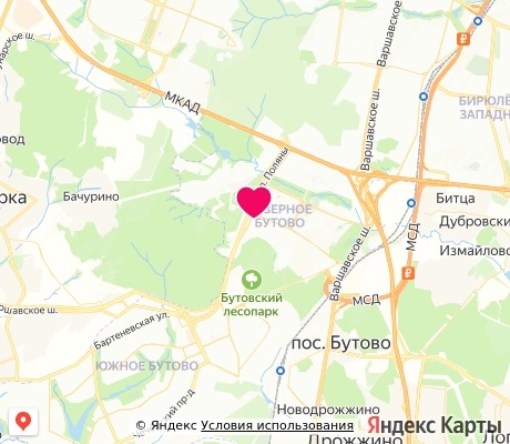 На карте