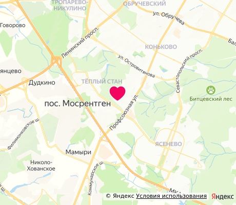 На карте