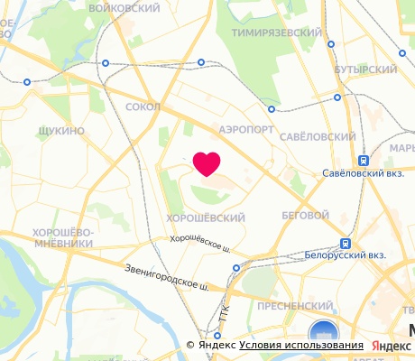 На карте