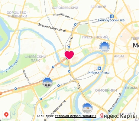 На карте