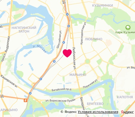 На карте