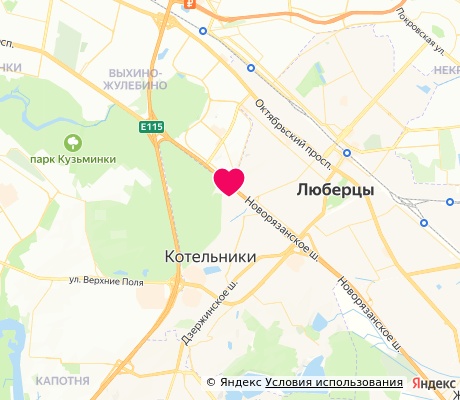 На карте