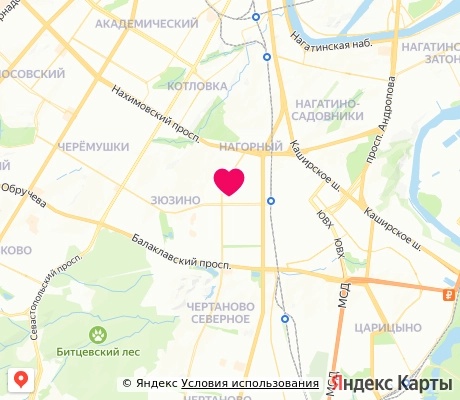 На карте