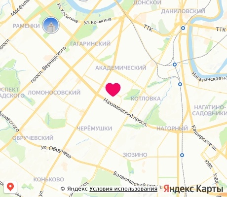 На карте
