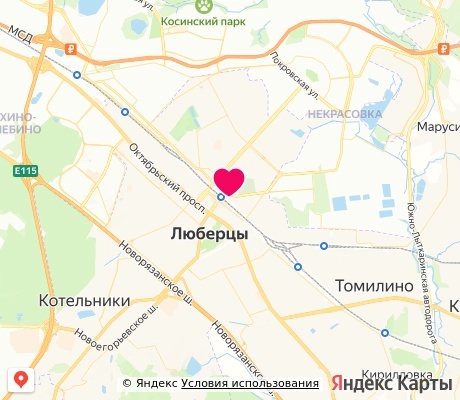 На карте