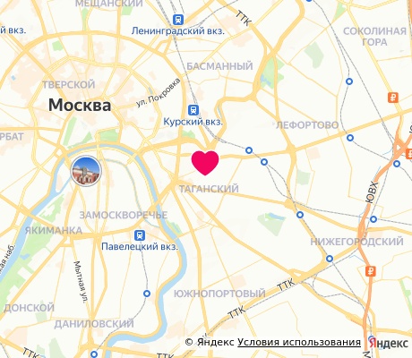На карте