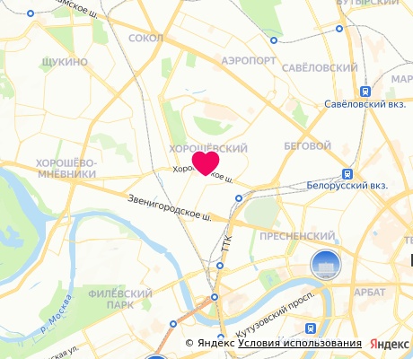 На карте