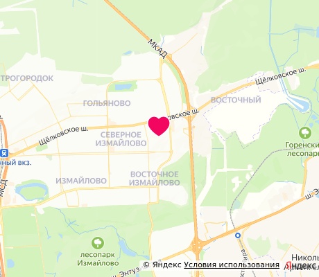 На карте