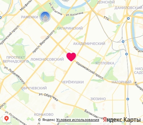 На карте