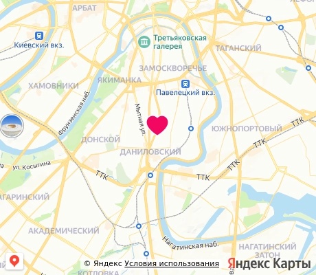 На карте