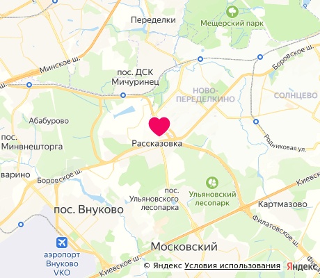 На карте