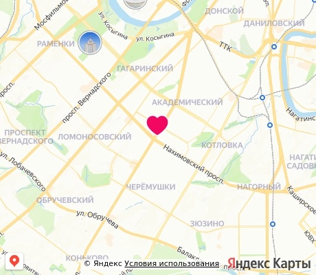 На карте