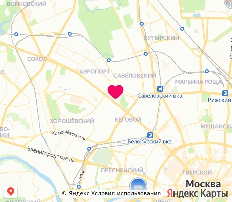 На карте
