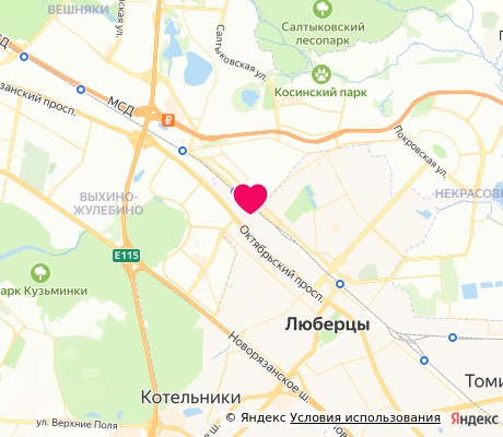 На карте
