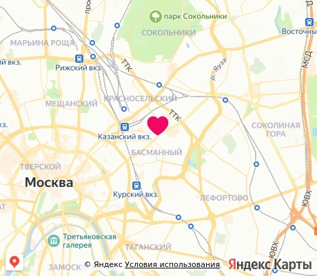 На карте