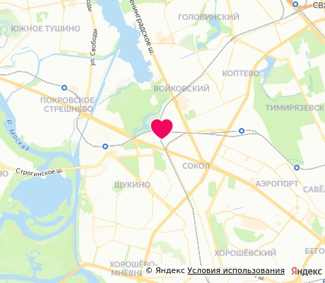 На карте
