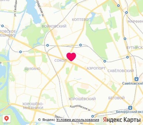 На карте