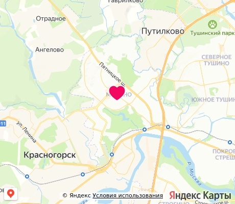 На карте