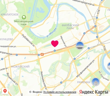 На карте