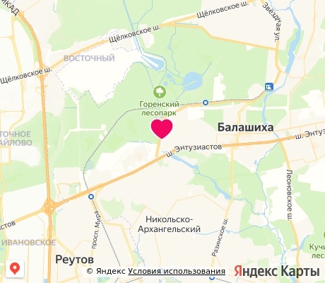 На карте