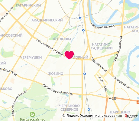На карте
