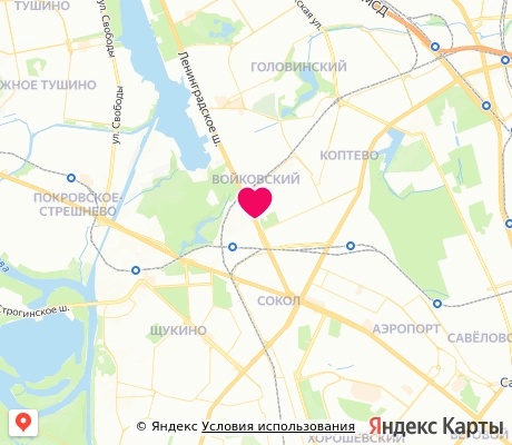 На карте