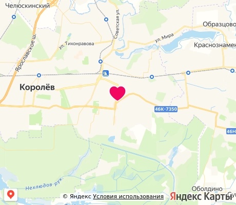 На карте
