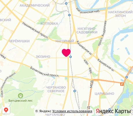 На карте